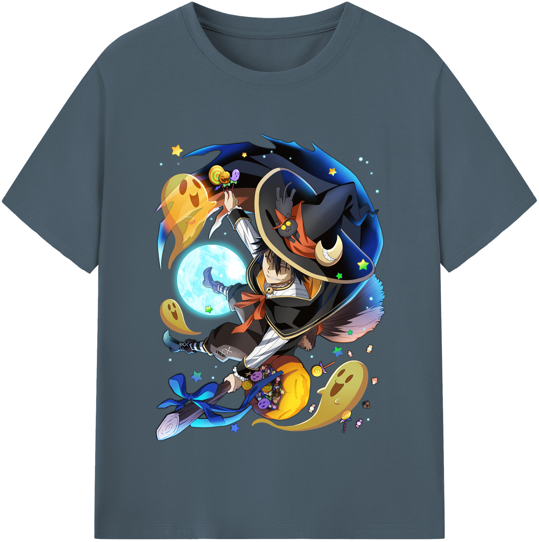 （画像用） 文豪ストレイドッグス Bungo Stray Dogs 綿100％半袖Tシャツ（フロントプリント）